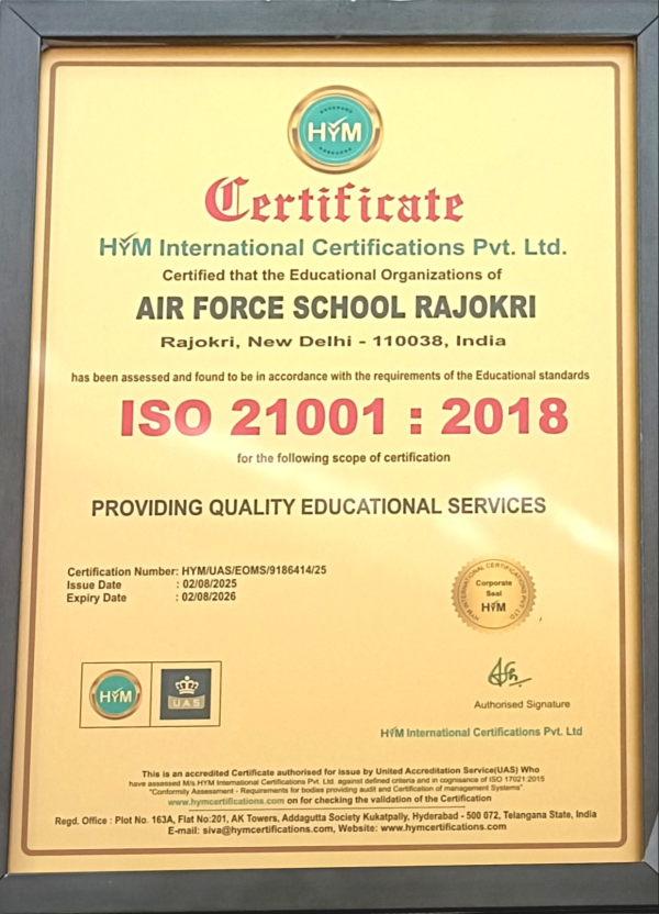 HYM International Certifications